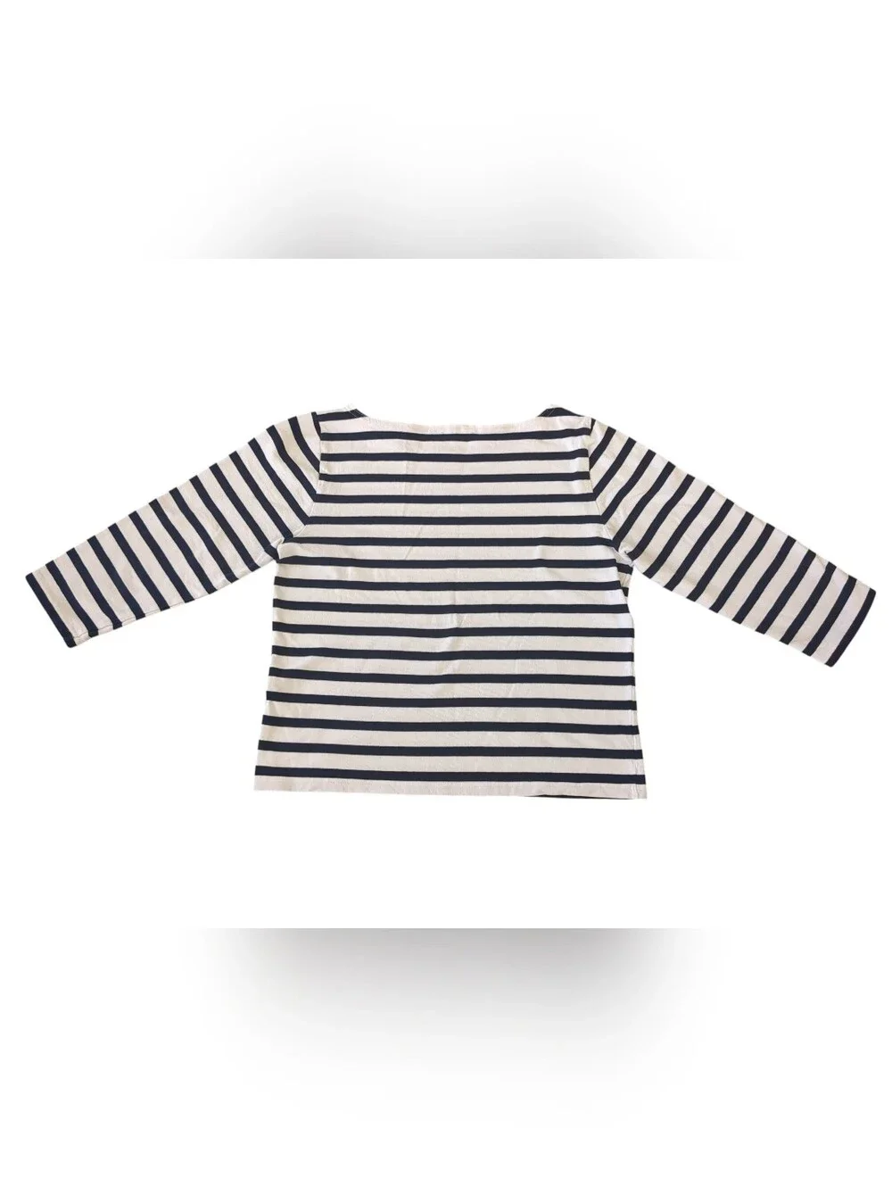 J. Crew Women's Striped Boatneck Top (Size M)